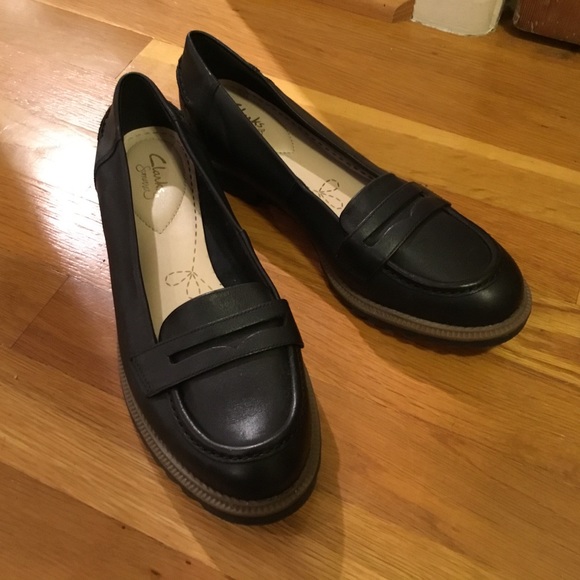 clarks somerset loafers
